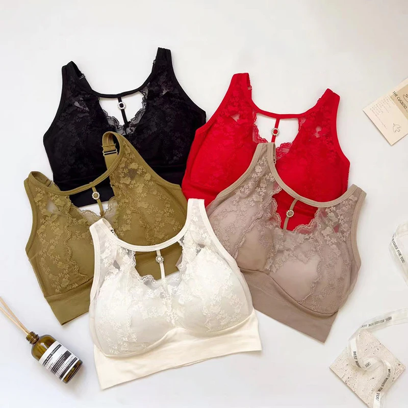 French Lace Backless Bra Plus  - Wirefree Bra Comfort review and price