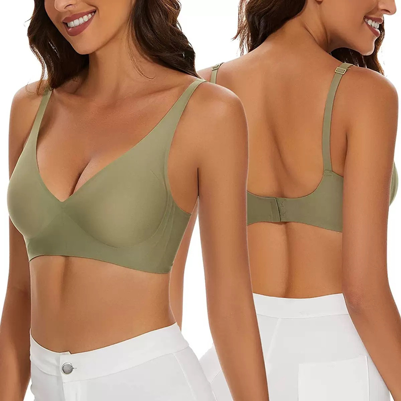 Sexy Seamless Jelly Bra S-4XL  - Minimizer Bra Women review and price