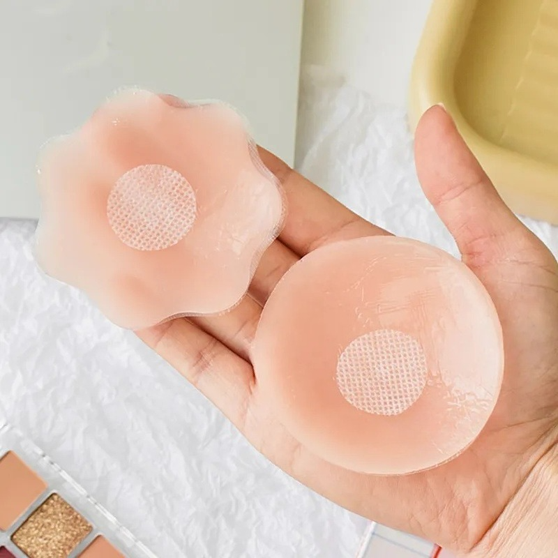2/40pcs Silicone Nipple Cover  - Strapless Bra Adhesive review and price