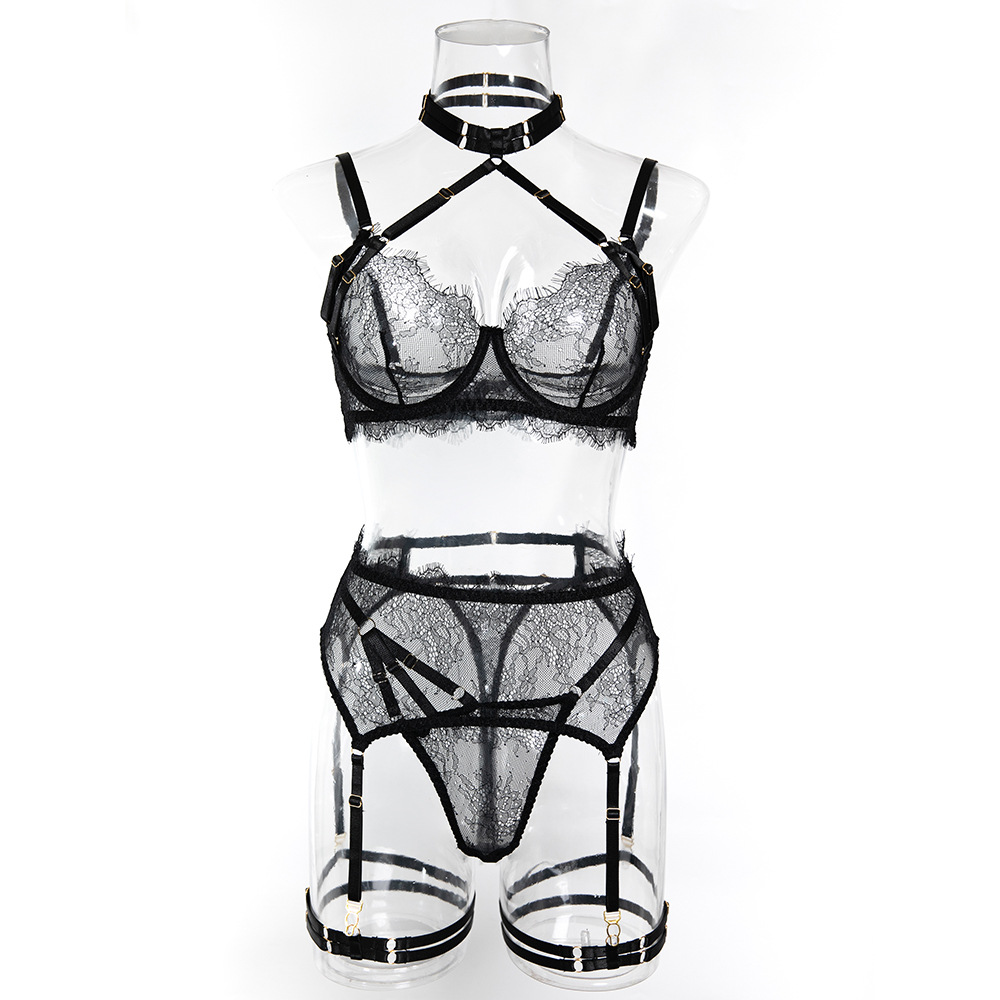 Sexy Lace Erotic Set Women See - Sheer Bra Lace review and price