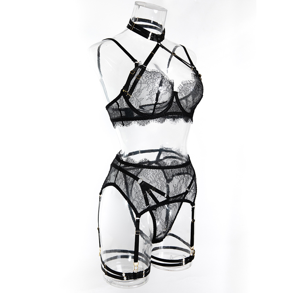 Sexy Lace Erotic Set Women See - Sheer Bra Lace review and price