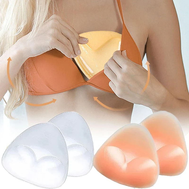 1pair Swimwear Silicone Bra In - Push Up Bra Silicone review and price