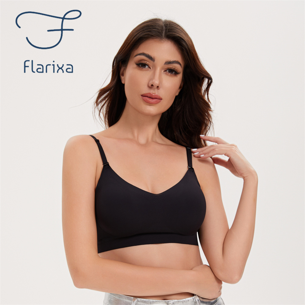 Flarixa Seamless Low Back Bra  - Full Coverage Bra review and price