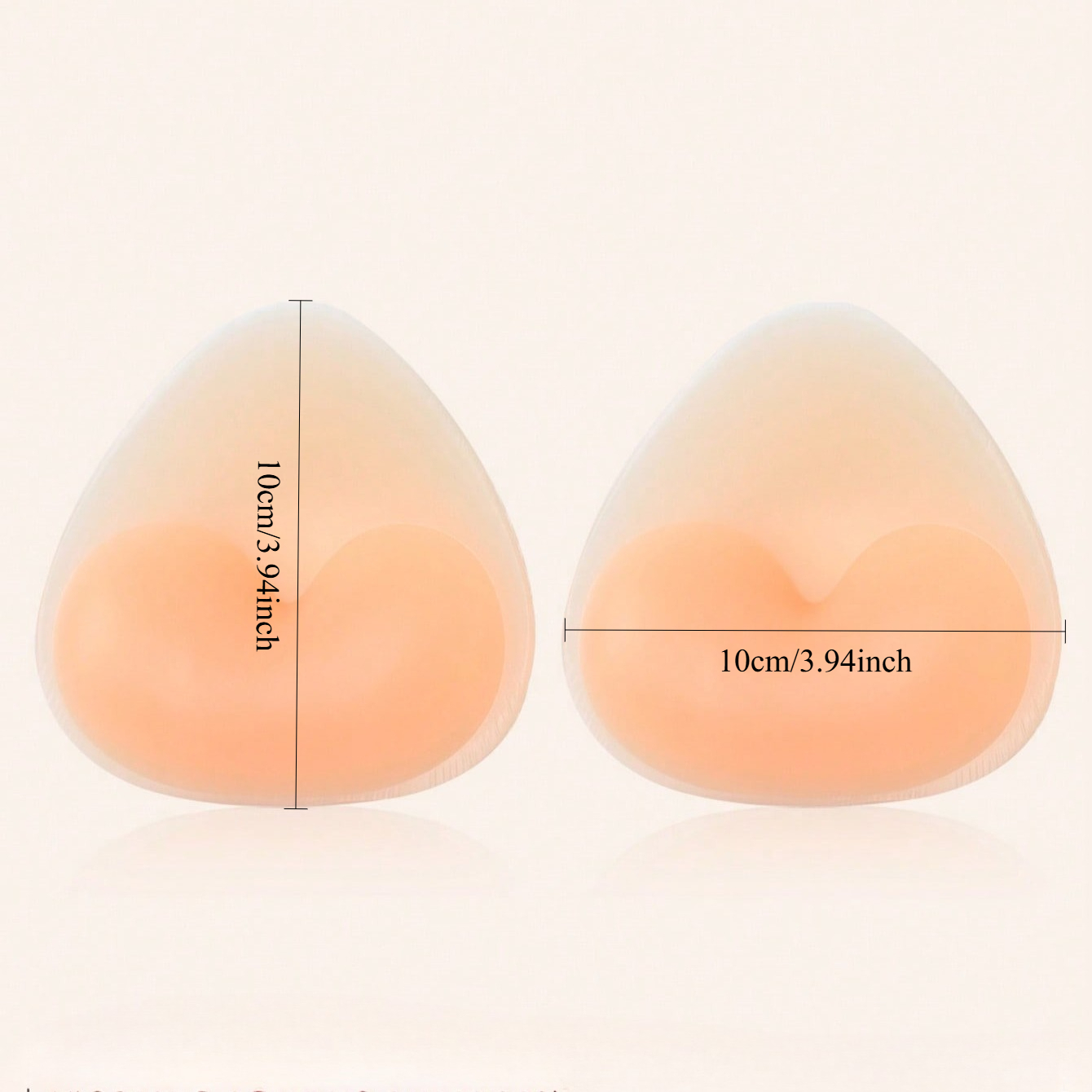 Silicone Bra Inserts, Triangle - Push Up Bra Silicone review and price