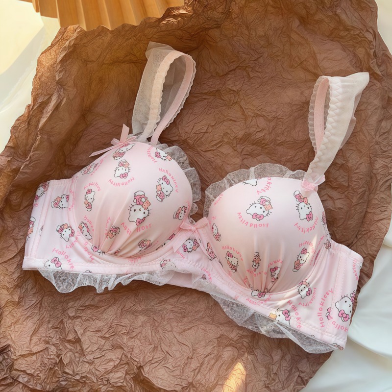 Sanrio Cute Japanese Bra Hello - Lace Bralette Set review and price